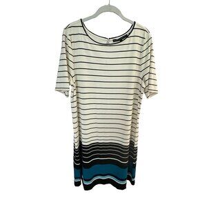 White House Black Market Short Sleeved Dress Size XL EUC